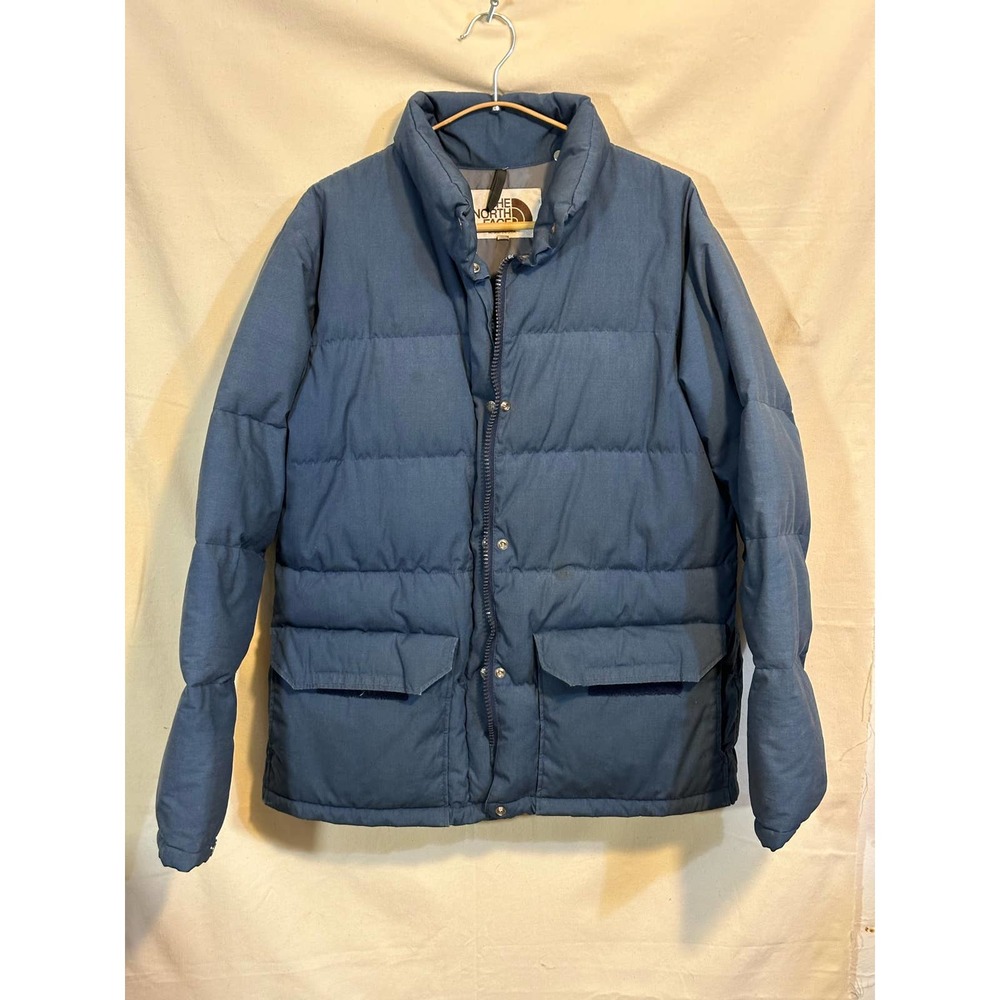 The North Face vintage brown label puffer